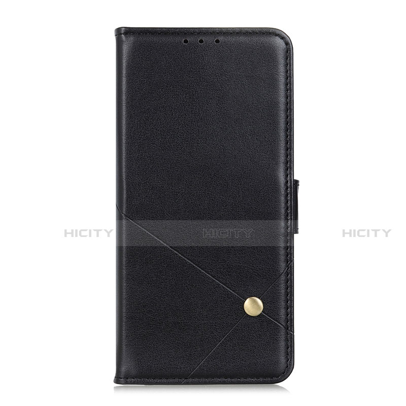 Coque Portefeuille Livre Cuir Etui Clapet L02 pour LG K92 5G Noir Plus