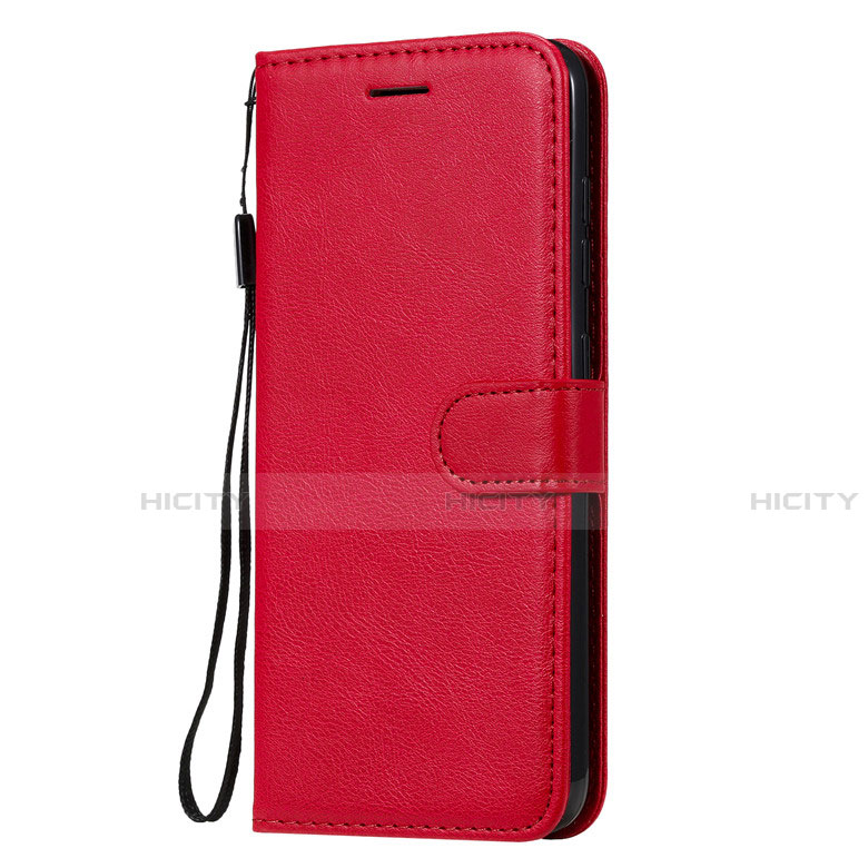 Coque Portefeuille Livre Cuir Etui Clapet L02 pour Nokia 7.2 Rouge Plus