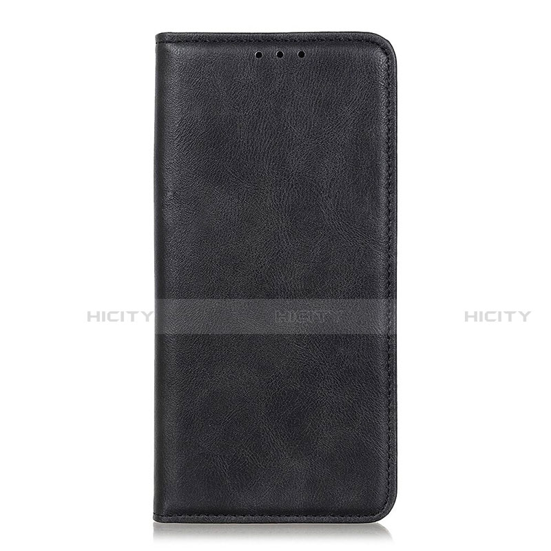 Coque Portefeuille Livre Cuir Etui Clapet L02 pour Samsung Galaxy M01 Core Noir Plus