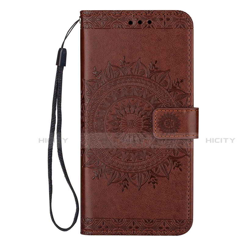 Coque Portefeuille Livre Cuir Etui Clapet L02 pour Samsung Galaxy S20 Marron Plus