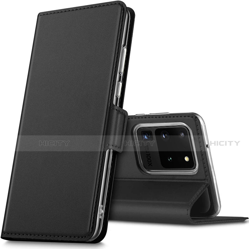 Coque Portefeuille Livre Cuir Etui Clapet L02 pour Samsung Galaxy S20 Ultra Plus
