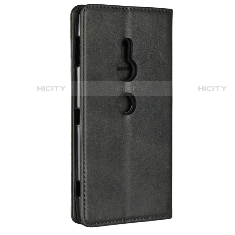Coque Portefeuille Livre Cuir Etui Clapet L02 pour Sony Xperia XZ2 Plus