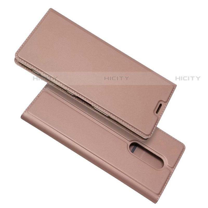 Coque Portefeuille Livre Cuir Etui Clapet L02 pour Sony Xperia XZ4 Plus