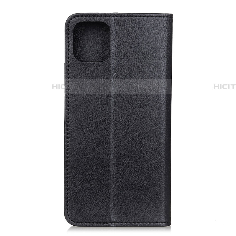 Coque Portefeuille Livre Cuir Etui Clapet L02 pour Xiaomi Mi 10 Lite Noir Plus
