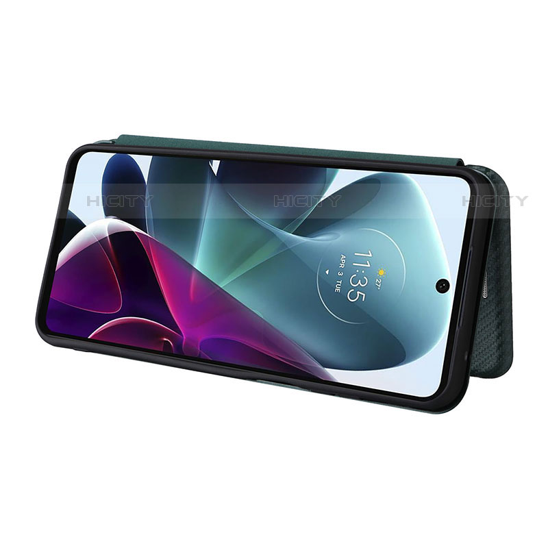 Coque Portefeuille Livre Cuir Etui Clapet L02Z pour Motorola Moto G 5G (2022) Plus