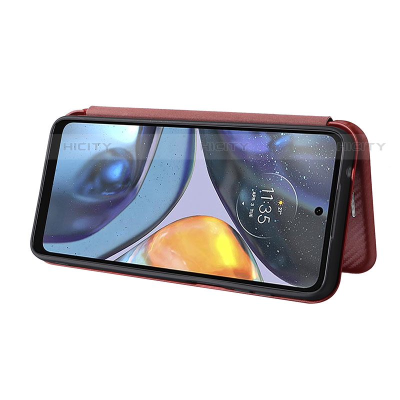 Coque Portefeuille Livre Cuir Etui Clapet L02Z pour Motorola Moto G22 Plus