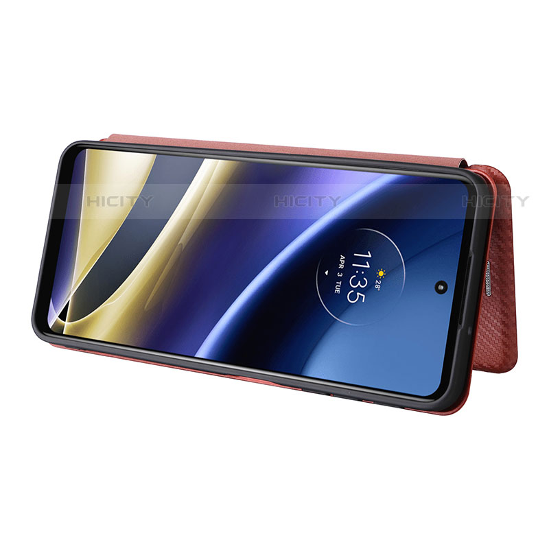 Coque Portefeuille Livre Cuir Etui Clapet L02Z pour Motorola Moto G52j 5G Plus