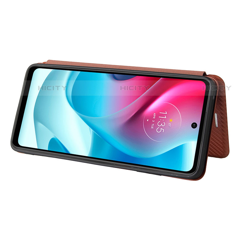 Coque Portefeuille Livre Cuir Etui Clapet L02Z pour Motorola Moto G60s Plus