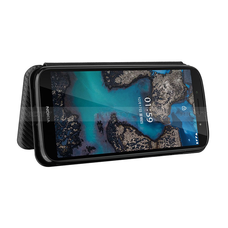 Coque Portefeuille Livre Cuir Etui Clapet L02Z pour Nokia C01 Plus Plus