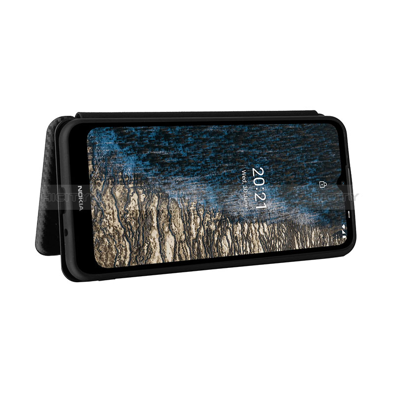 Coque Portefeuille Livre Cuir Etui Clapet L02Z pour Nokia C10 Plus