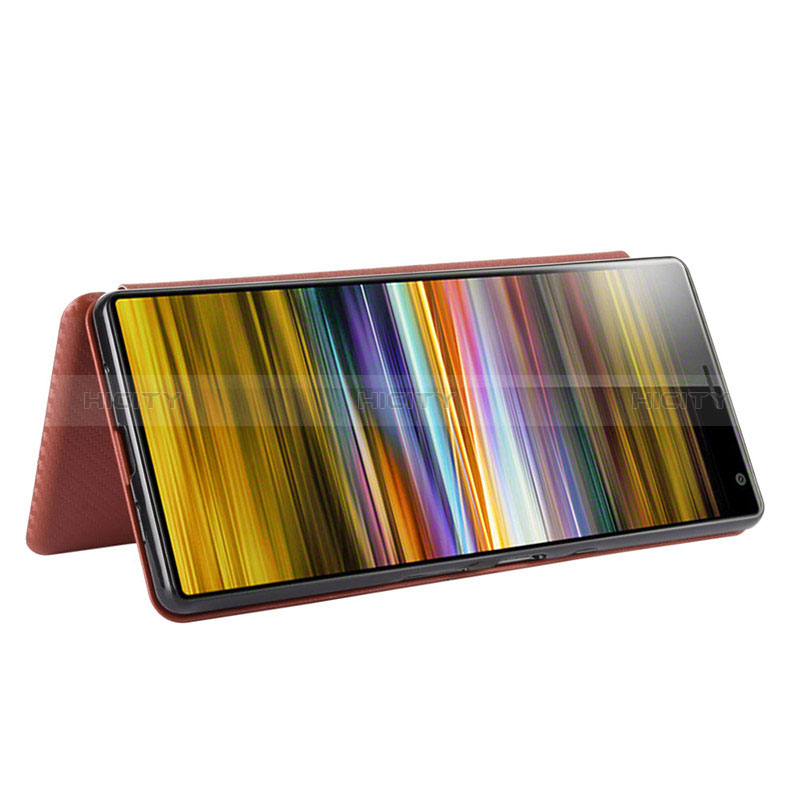 Coque Portefeuille Livre Cuir Etui Clapet L02Z pour Sony Xperia 10 Plus