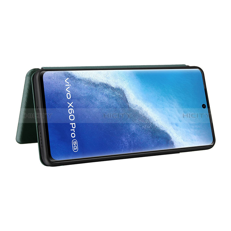 Coque Portefeuille Livre Cuir Etui Clapet L02Z pour Vivo X60 Pro 5G Plus