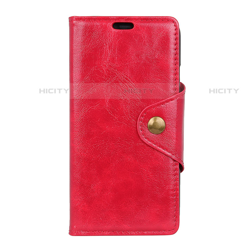Coque Portefeuille Livre Cuir Etui Clapet L03 pour HTC Desire 12 Plus Rouge Plus