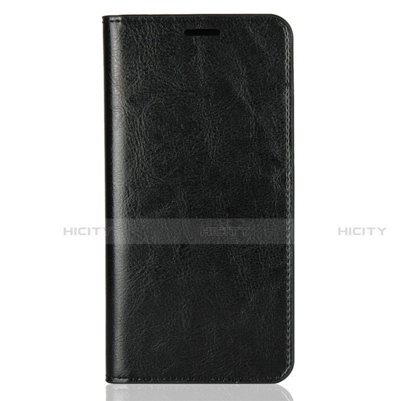 Coque Portefeuille Livre Cuir Etui Clapet L03 pour Huawei Enjoy 8 Plus Noir Plus