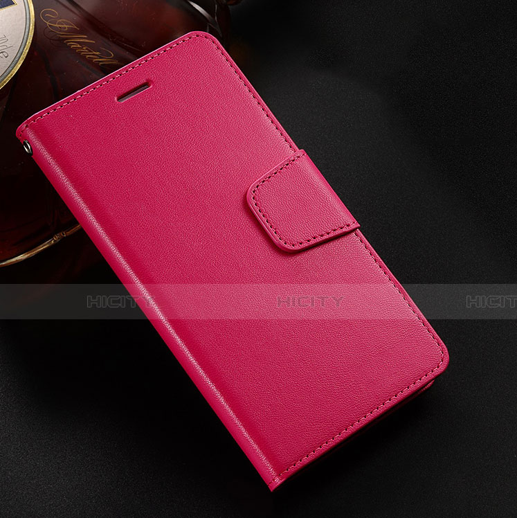 Coque Portefeuille Livre Cuir Etui Clapet L03 pour Huawei Honor View 10 Lite Rouge Plus