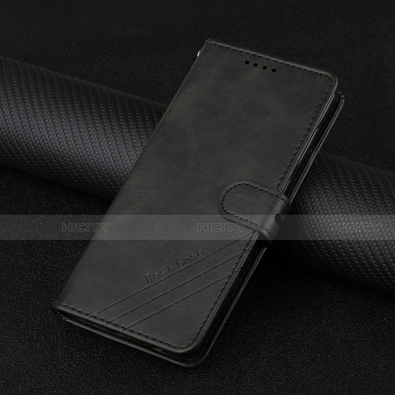 Coque Portefeuille Livre Cuir Etui Clapet L03 pour Motorola Moto Edge S Pro 5G Noir Plus