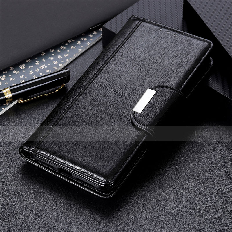 Coque Portefeuille Livre Cuir Etui Clapet L03 pour Motorola Moto G Pro Noir Plus