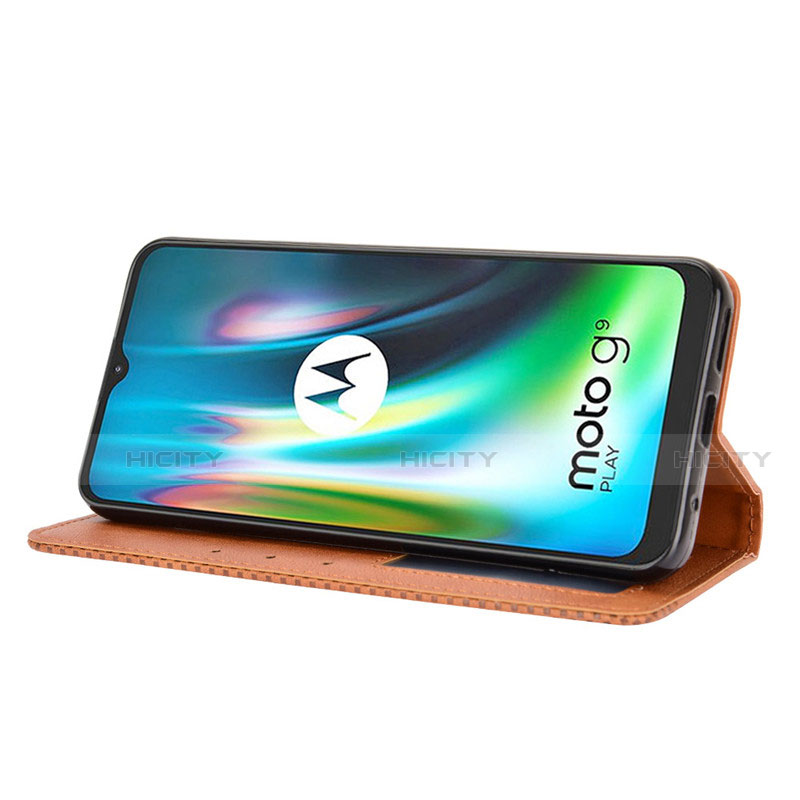 Coque Portefeuille Livre Cuir Etui Clapet L03 pour Motorola Moto G9 Plus
