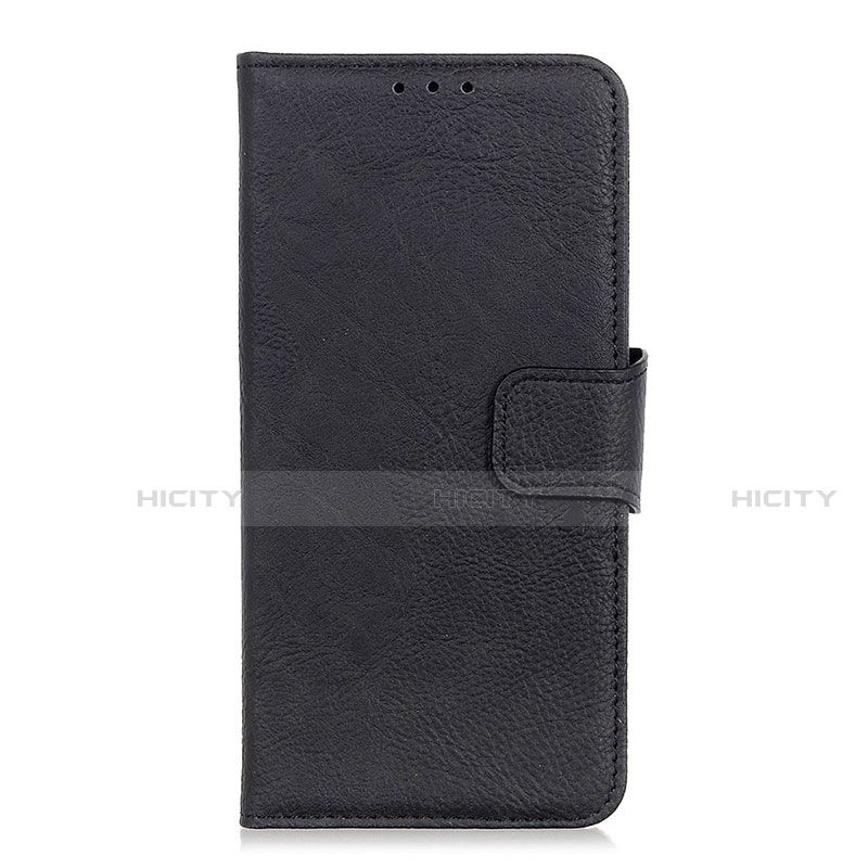 Coque Portefeuille Livre Cuir Etui Clapet L03 pour Samsung Galaxy M01 Core Noir Plus