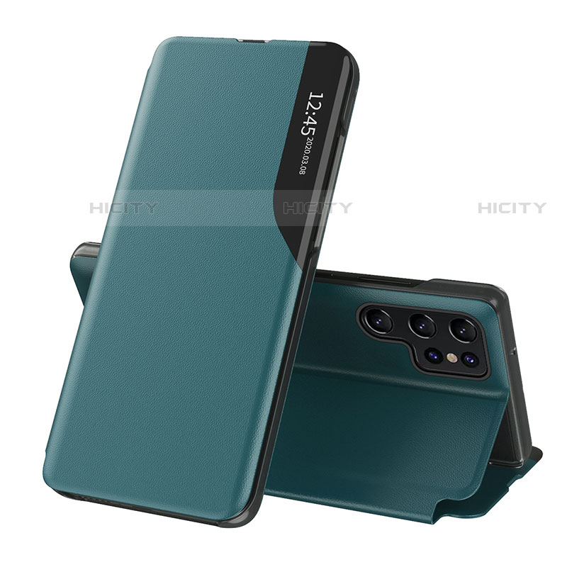 Coque Portefeuille Livre Cuir Etui Clapet L03 pour Samsung Galaxy S21 Ultra 5G Plus