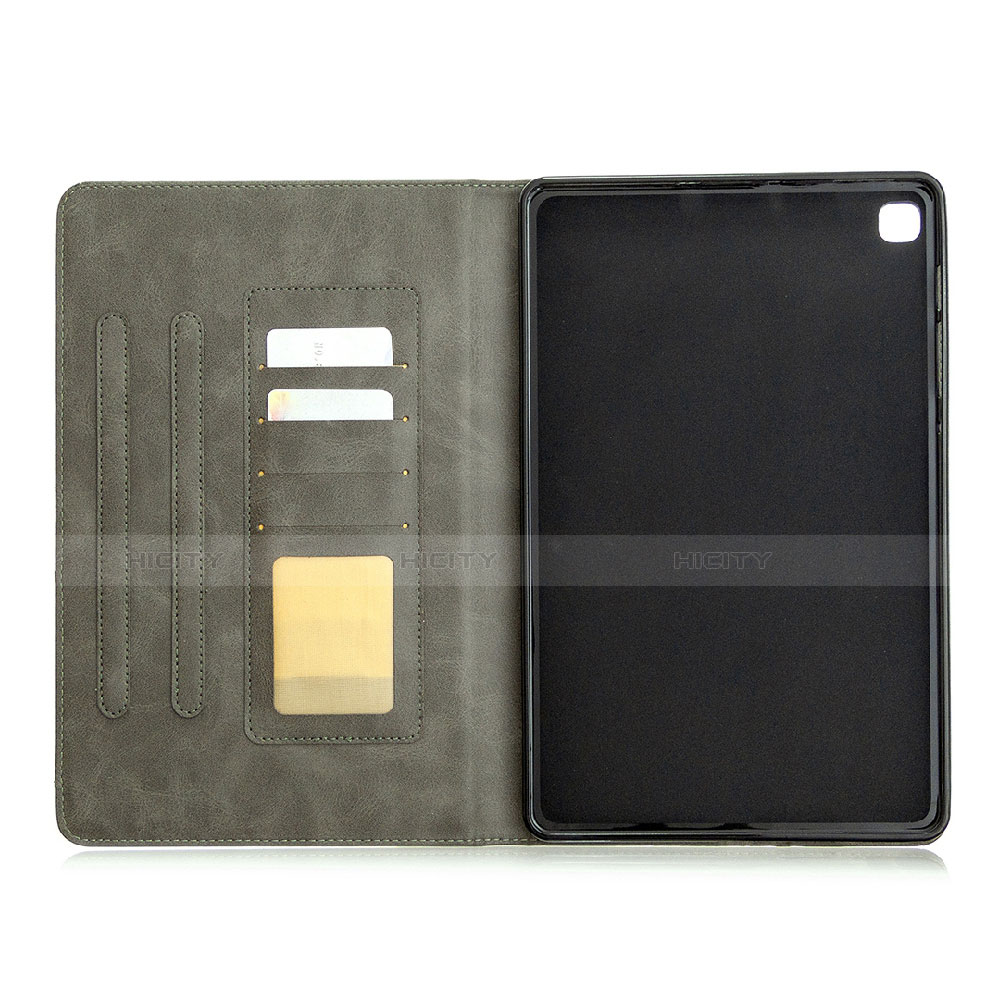 Coque Portefeuille Livre Cuir Etui Clapet L03 pour Samsung Galaxy Tab S6 Lite 4G 10.4 SM-P615 Plus