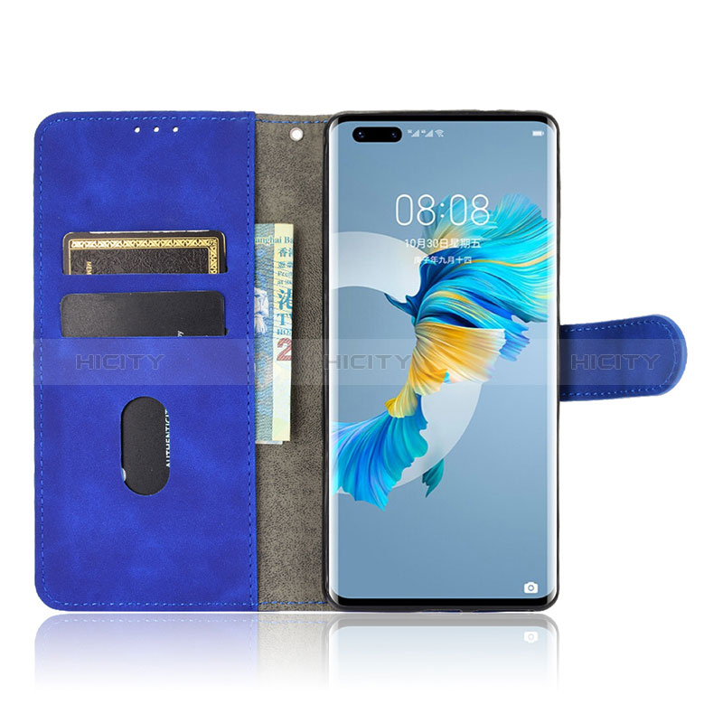 Coque Portefeuille Livre Cuir Etui Clapet L03Z pour Huawei Mate 40 Pro Plus