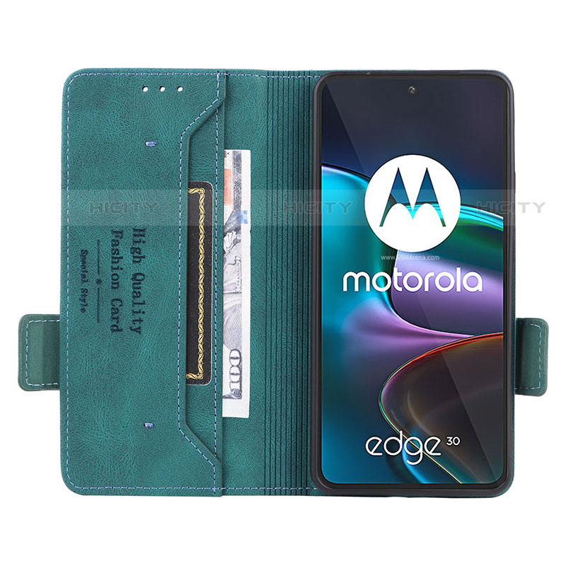 Coque Portefeuille Livre Cuir Etui Clapet L03Z pour Motorola Moto Edge 30 5G Plus