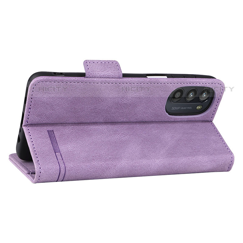 Coque Portefeuille Livre Cuir Etui Clapet L03Z pour Motorola MOTO G52 Plus