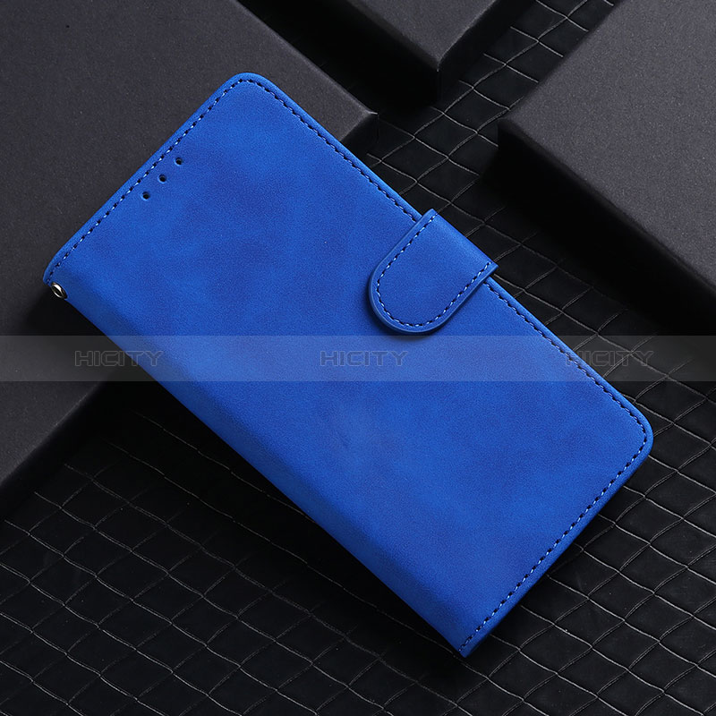 Coque Portefeuille Livre Cuir Etui Clapet L03Z pour Realme GT Neo 3T 5G Bleu Plus
