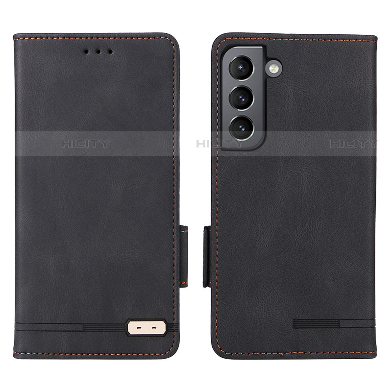 Coque Portefeuille Livre Cuir Etui Clapet L03Z pour Samsung Galaxy S23 5G Noir Plus
