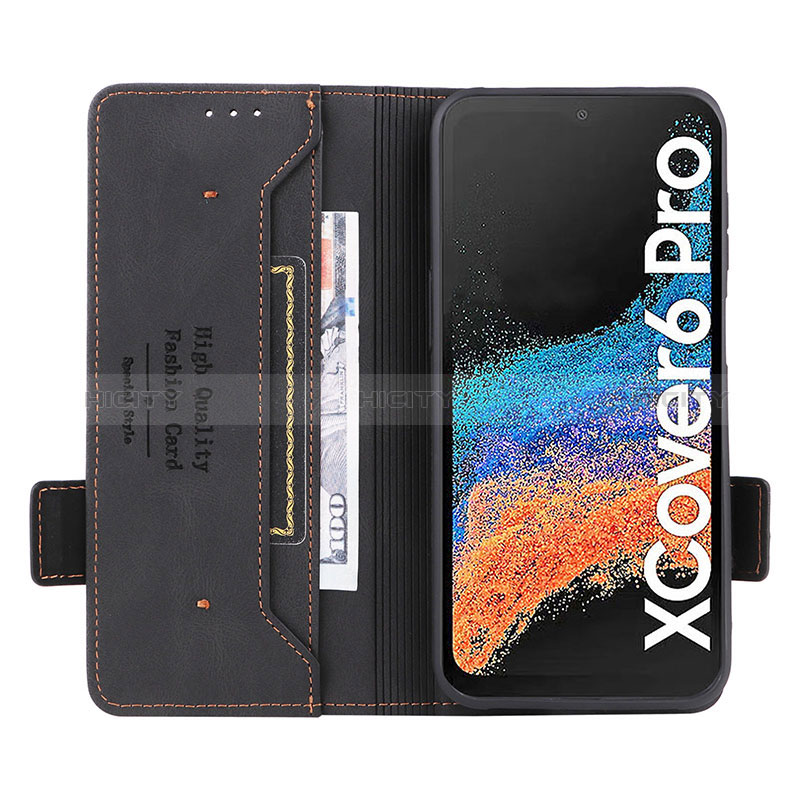 Coque Portefeuille Livre Cuir Etui Clapet L03Z pour Samsung Galaxy XCover 6 Pro 5G Plus