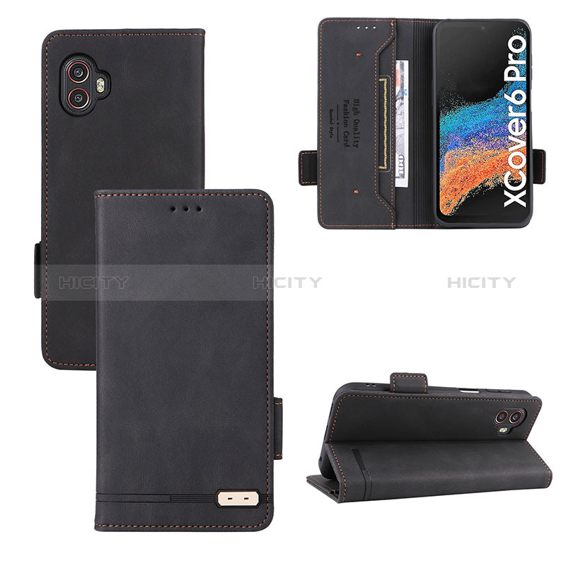 Coque Portefeuille Livre Cuir Etui Clapet L03Z pour Samsung Galaxy XCover 6 Pro 5G Plus