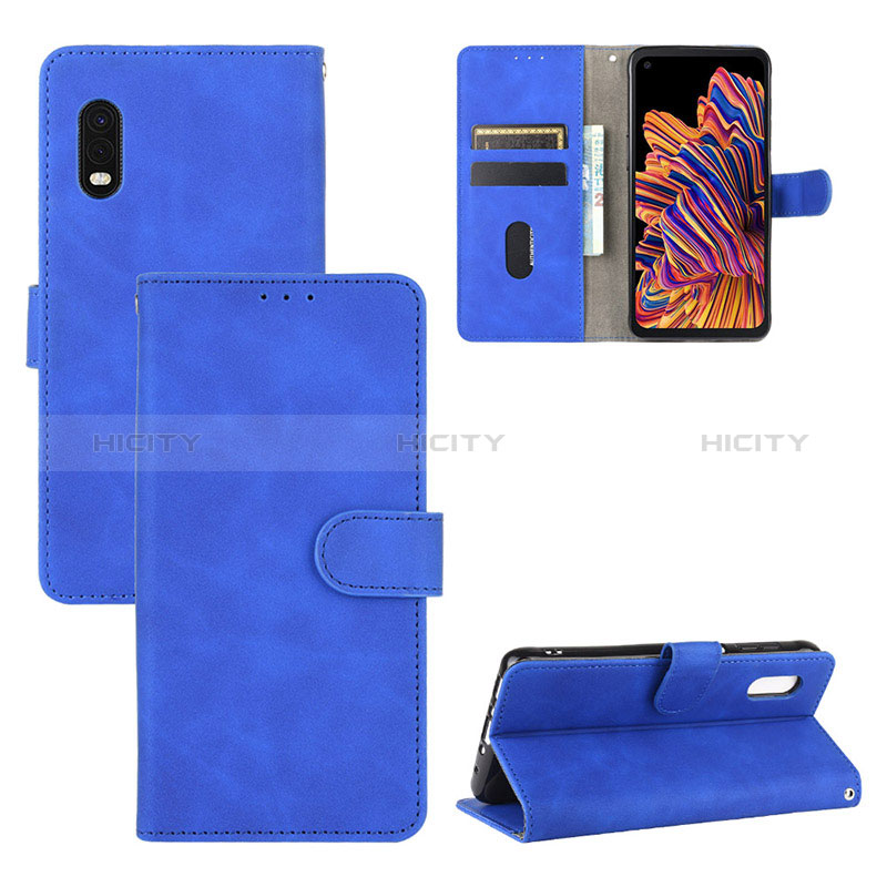 Coque Portefeuille Livre Cuir Etui Clapet L03Z pour Samsung Galaxy XCover Pro Plus