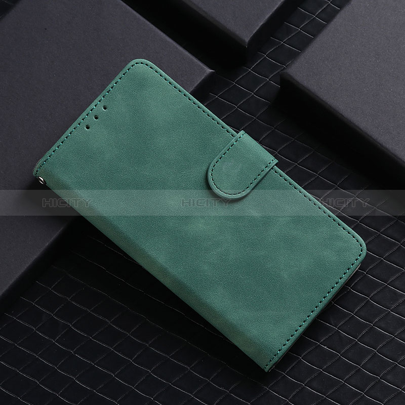 Coque Portefeuille Livre Cuir Etui Clapet L03Z pour Xiaomi Mi 13T 5G Vert Plus