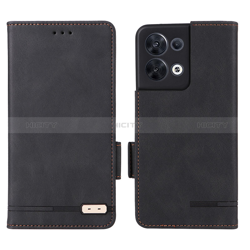 Coque Portefeuille Livre Cuir Etui Clapet L03Z pour Xiaomi Redmi Note 13 5G Noir Plus