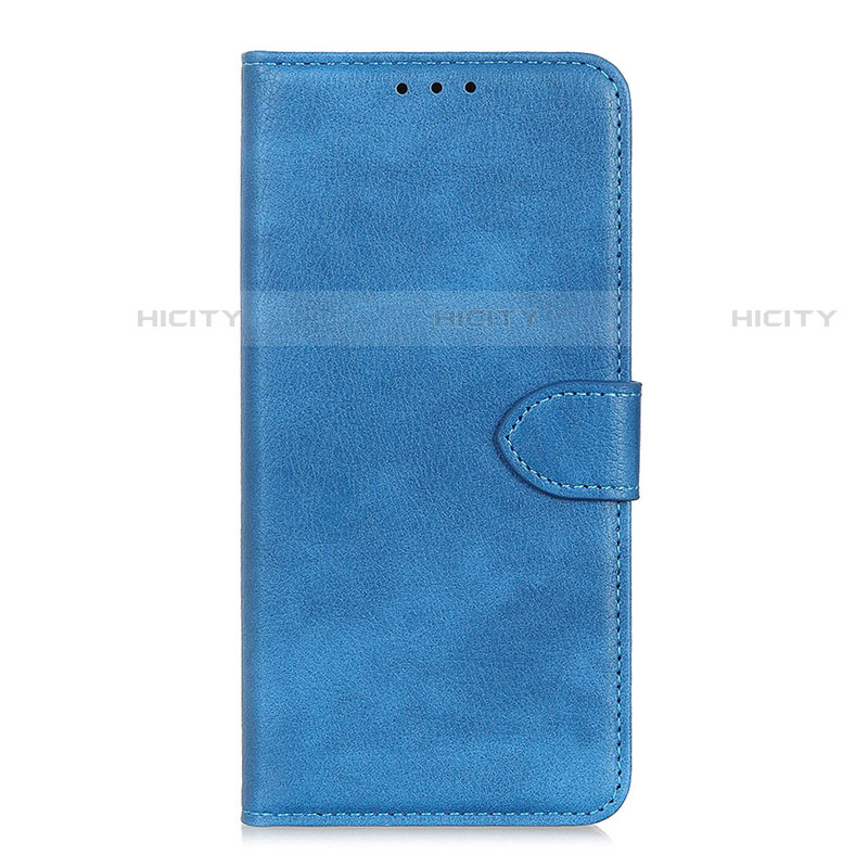 Coque Portefeuille Livre Cuir Etui Clapet L04 pour Huawei Mate 40 Pro+ Plus Bleu Ciel Plus