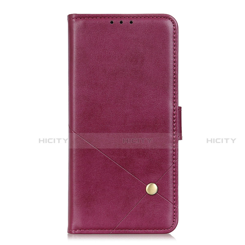Coque Portefeuille Livre Cuir Etui Clapet L04 pour Huawei Nova 8 5G Vin Rouge Plus