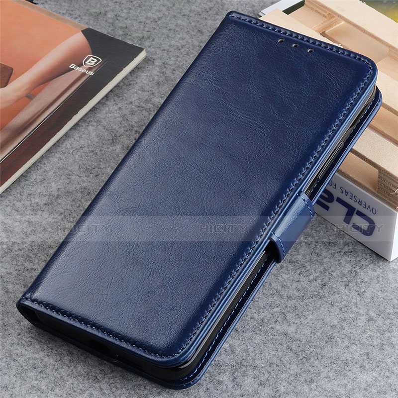 Coque Portefeuille Livre Cuir Etui Clapet L04 pour Huawei Nova 8 SE 5G Bleu Plus