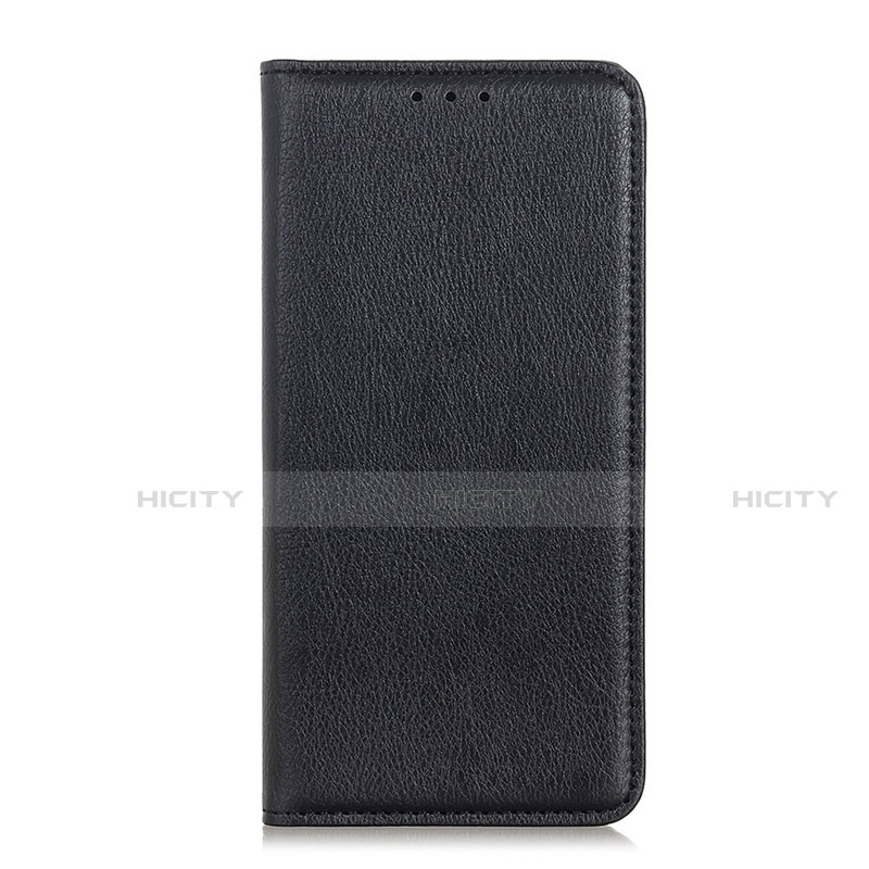 Coque Portefeuille Livre Cuir Etui Clapet L04 pour Oppo A93 Noir Plus