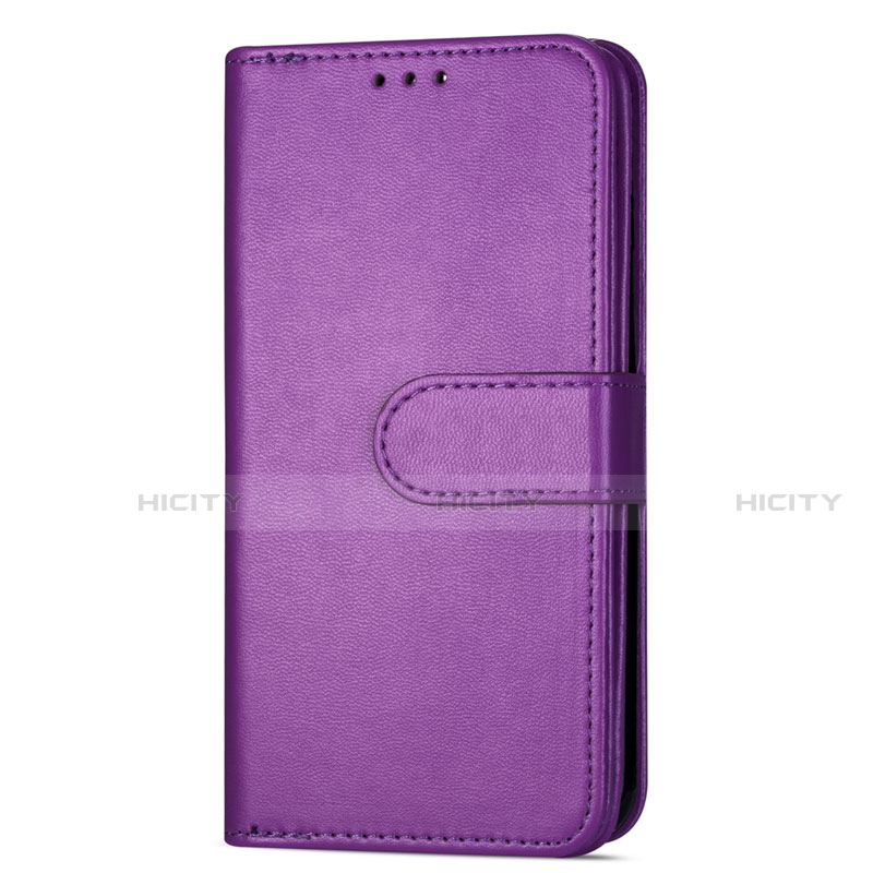 Coque Portefeuille Livre Cuir Etui Clapet L04 pour Samsung Galaxy S20 5G Violet Plus