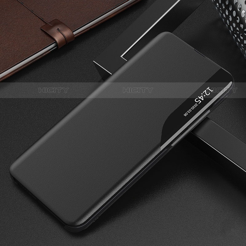 Coque Portefeuille Livre Cuir Etui Clapet L04 pour Samsung Galaxy S23 5G Noir Plus
