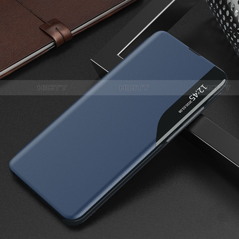 Coque Portefeuille Livre Cuir Etui Clapet L04 pour Samsung Galaxy S23 Plus 5G Bleu Plus