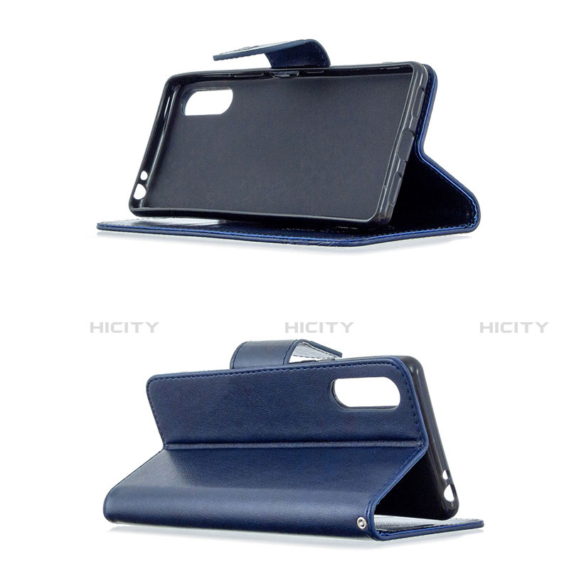 Coque Portefeuille Livre Cuir Etui Clapet L04 pour Sony Xperia L4 Plus