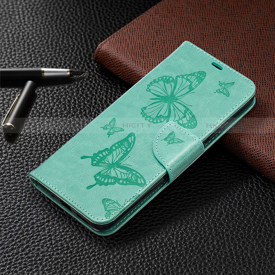 Coque Portefeuille Livre Cuir Etui Clapet L04 pour Xiaomi Redmi 9C Pastel Vert Plus