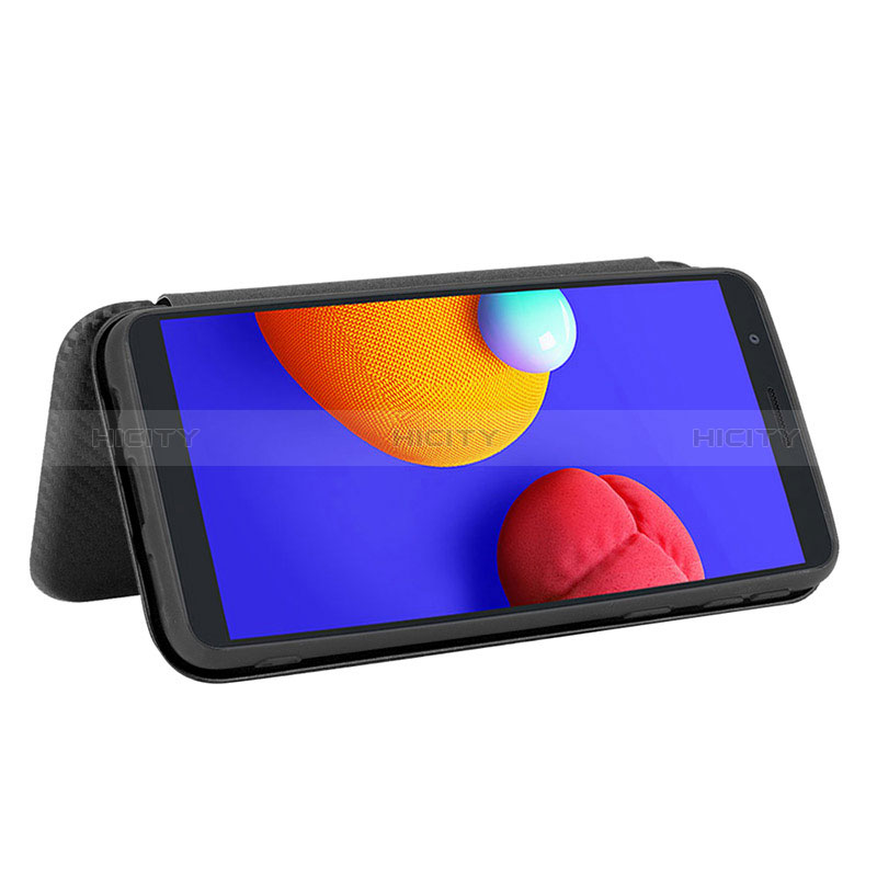 Coque Portefeuille Livre Cuir Etui Clapet L04Z pour Samsung Galaxy M01 Core Plus