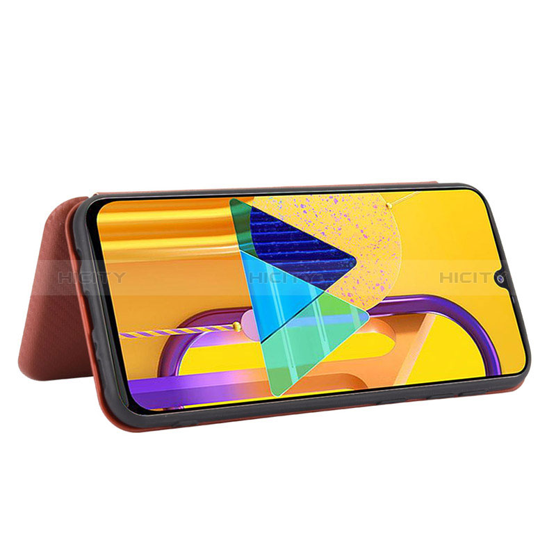 Coque Portefeuille Livre Cuir Etui Clapet L04Z pour Samsung Galaxy M21 Plus