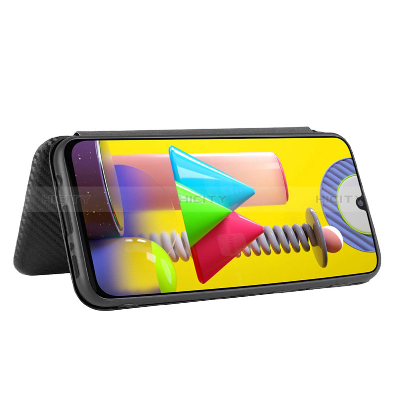 Coque Portefeuille Livre Cuir Etui Clapet L04Z pour Samsung Galaxy M31 Prime Edition Plus