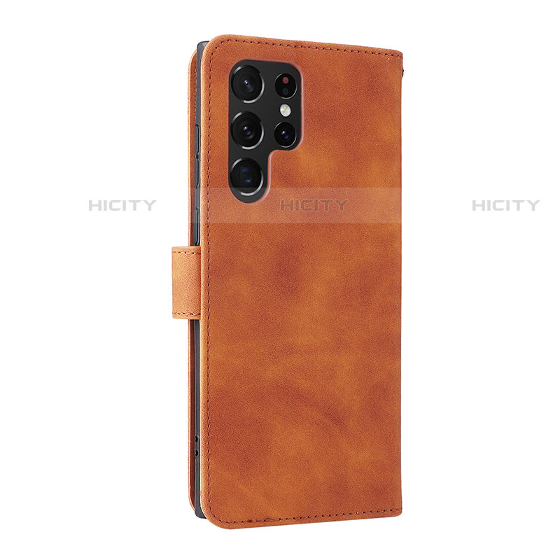 Coque Portefeuille Livre Cuir Etui Clapet L04Z pour Samsung Galaxy S21 Ultra 5G Plus