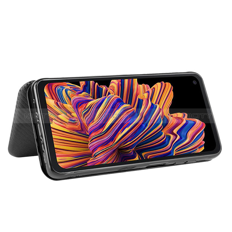 Coque Portefeuille Livre Cuir Etui Clapet L04Z pour Samsung Galaxy XCover Pro Plus
