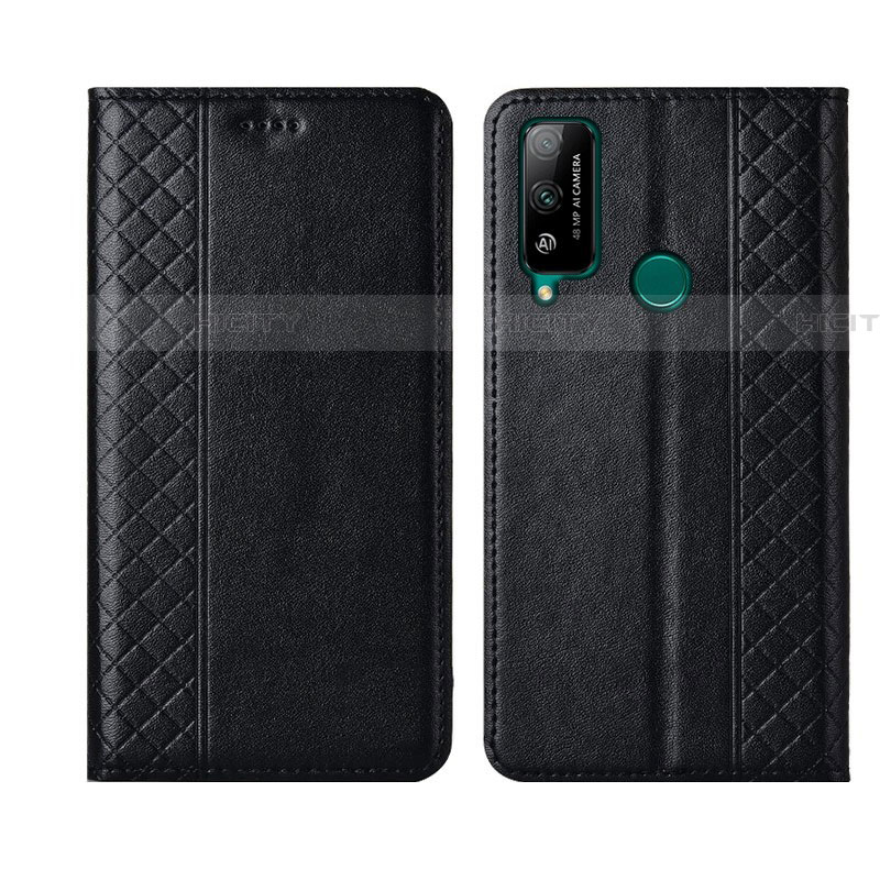 Coque Portefeuille Livre Cuir Etui Clapet L05 pour Huawei Honor Play4T Noir Plus
